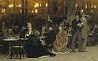 «Парижское кафе» картина Репина