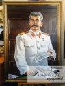 Копия портрета - В. И. Сталина