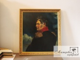 Копия портрета Генерала Алексея Ермолова кисти Джоржа Доу
