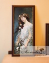 Репродукция картины Маковского - Офелия (70х49 см) (с прорисовкой маслом)