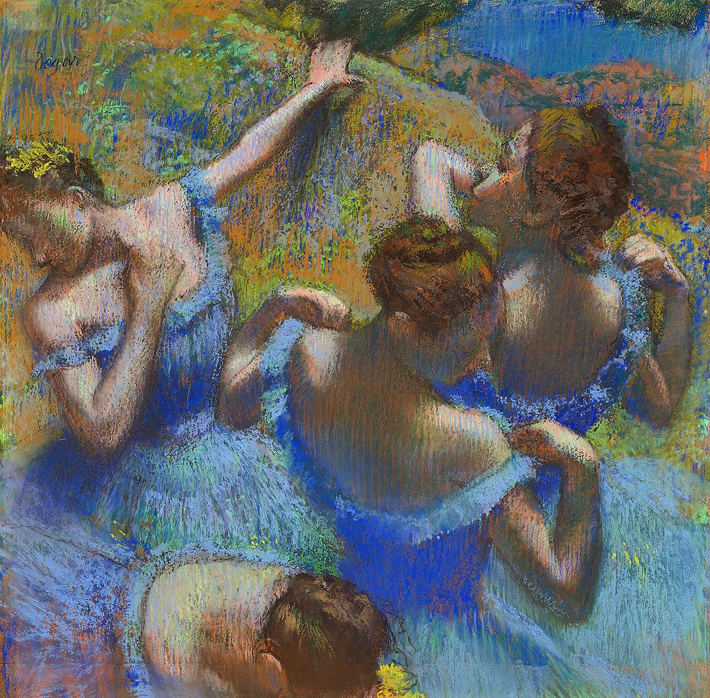 Голубые танцовщицы - Эдгара Дега